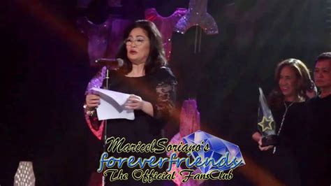 maricel soriano speech|Maricel Soriano's acceptance speech on her Ading Fernando.